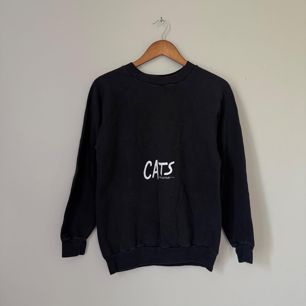 Vintage 1981 Cats Musical Sweatshirt by